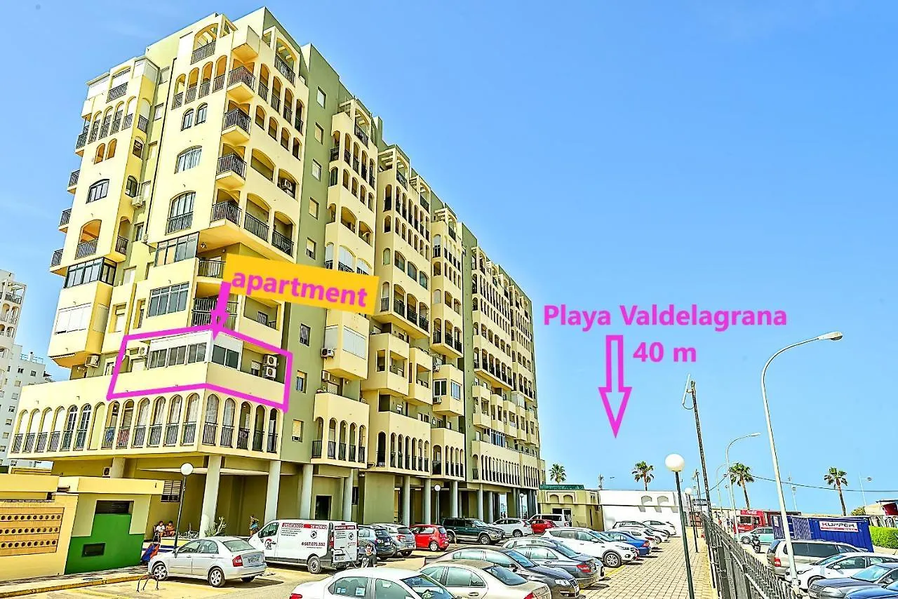 Ocean View Beach Apartment With Pool & Balconies El Puerto de Santa Maria