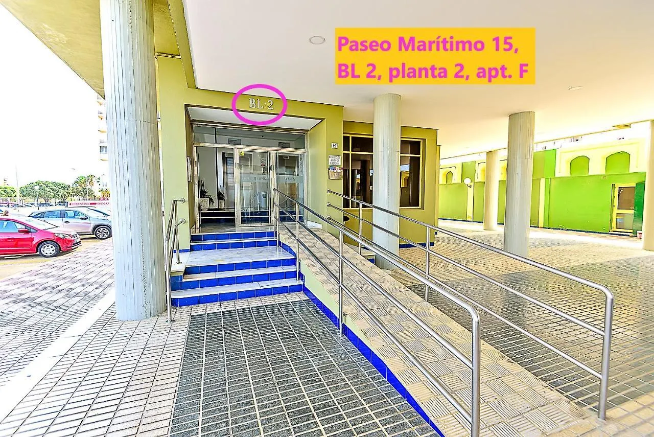 Ocean View Beach Apartment With Pool & Balconies El Puerto de Santa Maria