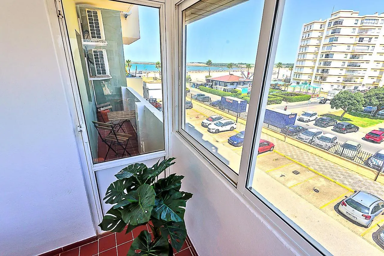 Ocean View Beach Apartment With Pool & Balconies El Puerto de Santa Maria
