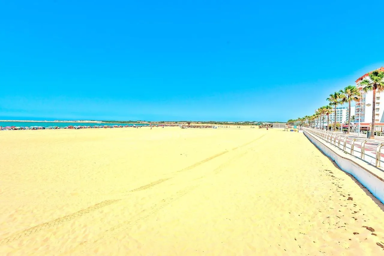 Ocean View Beach Apartment With Pool & Balconies El Puerto de Santa Maria